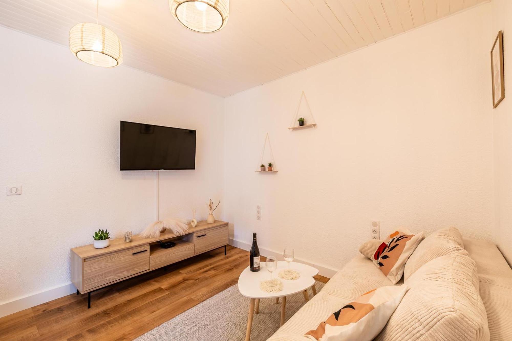 Appartement T2 Climatise Proche De Montpellier Avec Parking Public ! à Saint-Georges-dʼOrques Extérieur photo